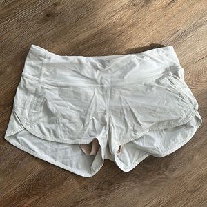 Lululemon White Shorts